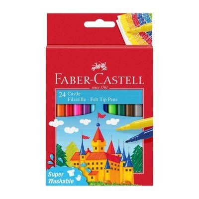 Флумастери Faber-Castell 24 цвята